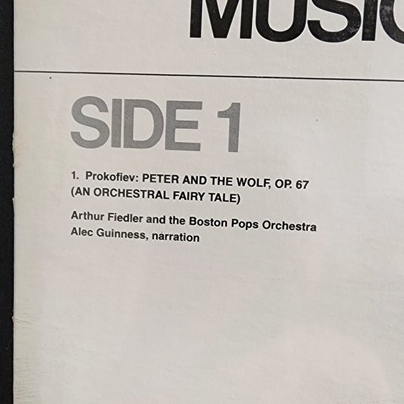 "Music for Children" Vinyl Record - Picture 3 of 4